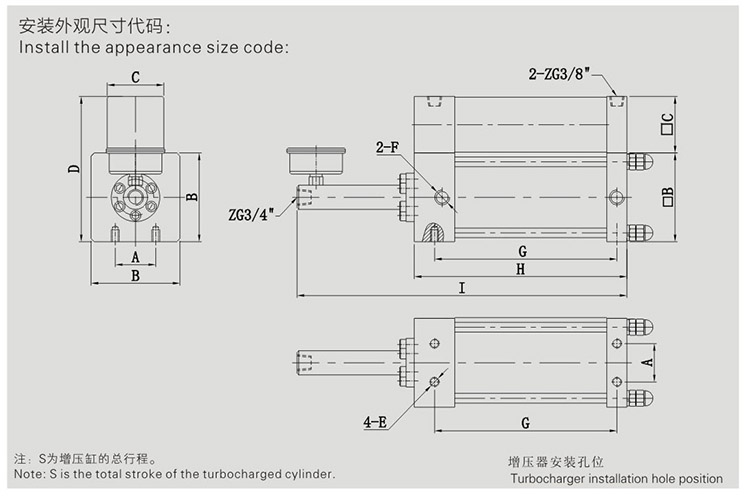 jru直压式气液增压器设计图